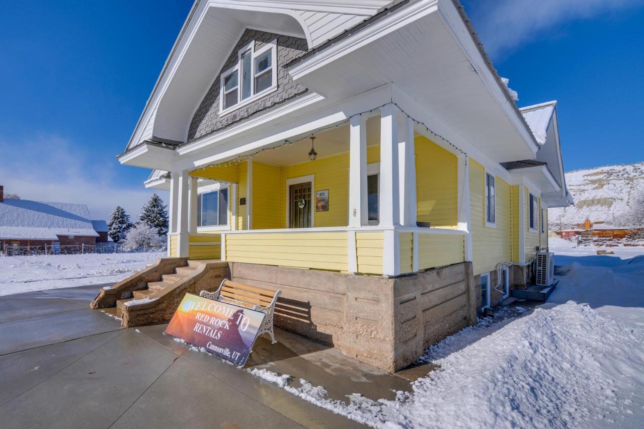 Beautiful Historic Home Near Bryce Canyon! Cannonville Exterior foto